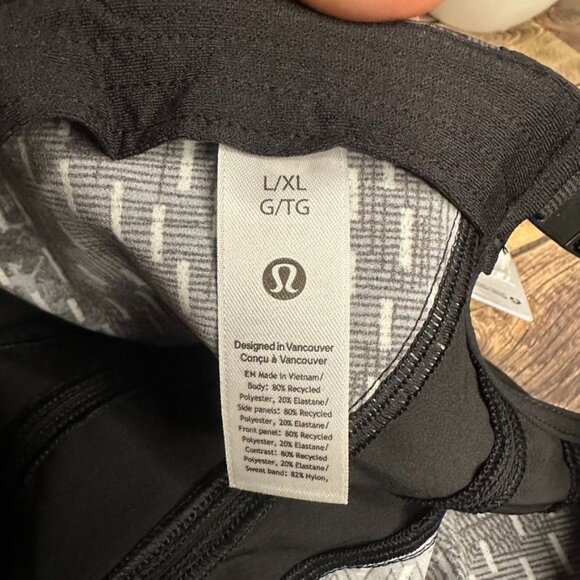 Lululemon Women's Multi Panel Run Hat NWT Size L/XL (Black) "For All Runners." - Picture 12 of 12